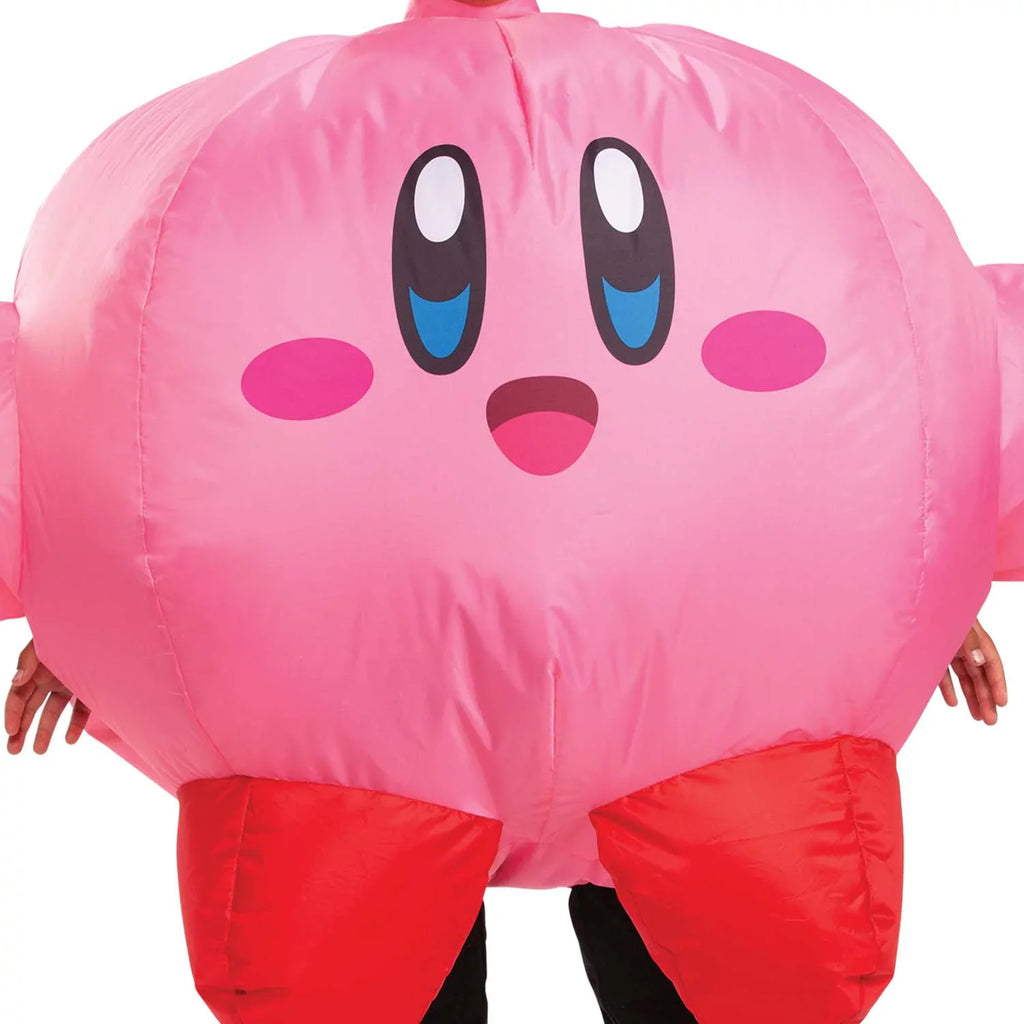 Kirby Inflatable Halloween Child Costume; Disguise; Fits Up to (Size 10)