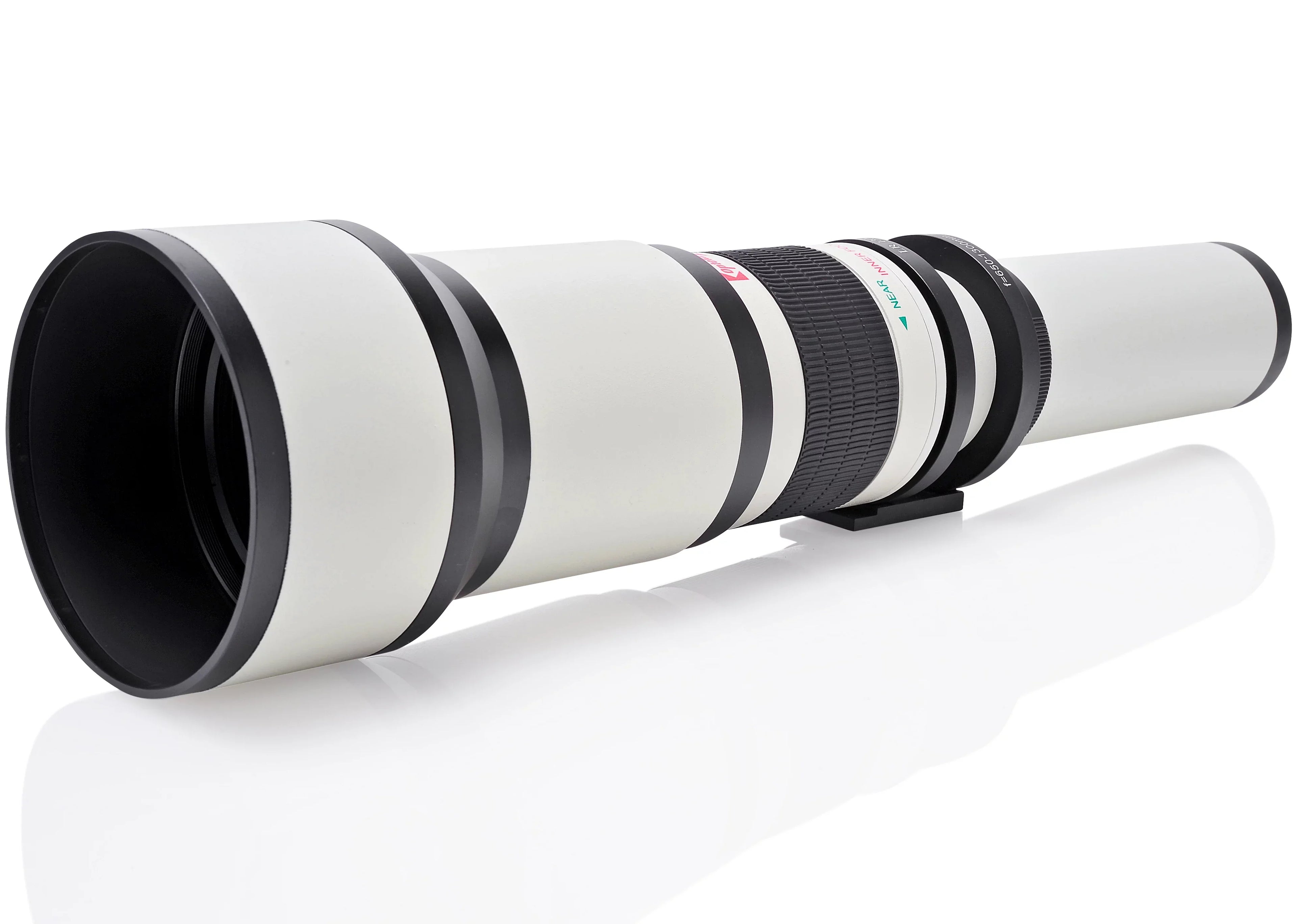 Opteka 650-1300mm (with 2x- 1300-2600mm) f/8 Manual Telephoto Lens + UV for Sony a7r; a7s; a7; a6300; a6000; a5100; a5000; a3000; NEX-7; NEX-6; NEX-5T; 5N; 5R; 3N and other E-Mount Digital SLR Cameras