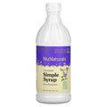 NuNaturals; Concentrated Simple Syrup; 16 fl oz (0.47 L)