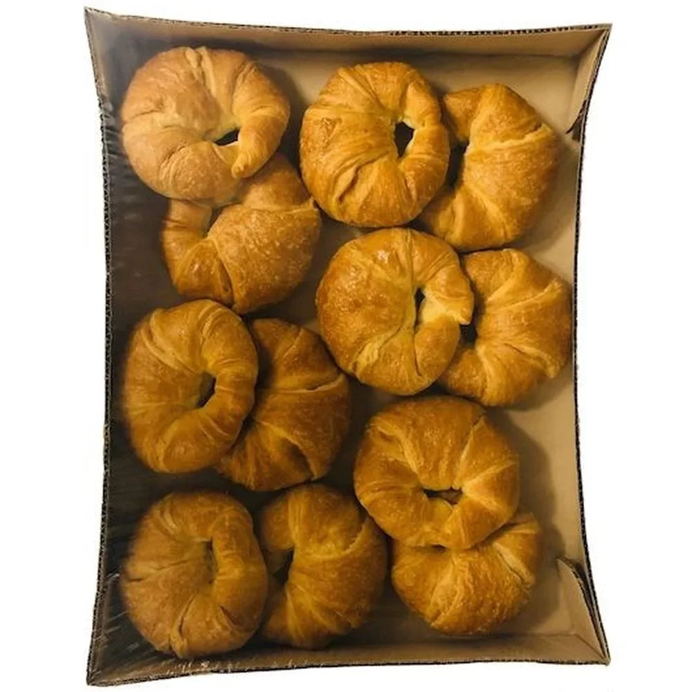Gold Standard Baking Round Margarine Croissant; 3 Ounce -- 48 per case