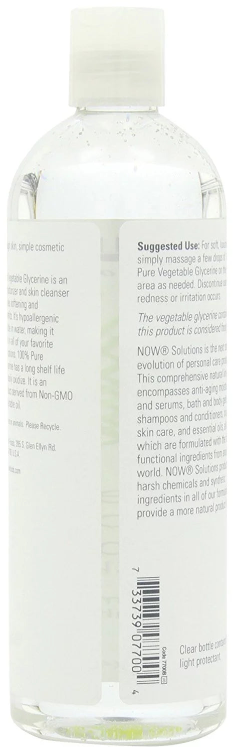 NOW Solutions Glycerine Vegetable; 16-Ounce