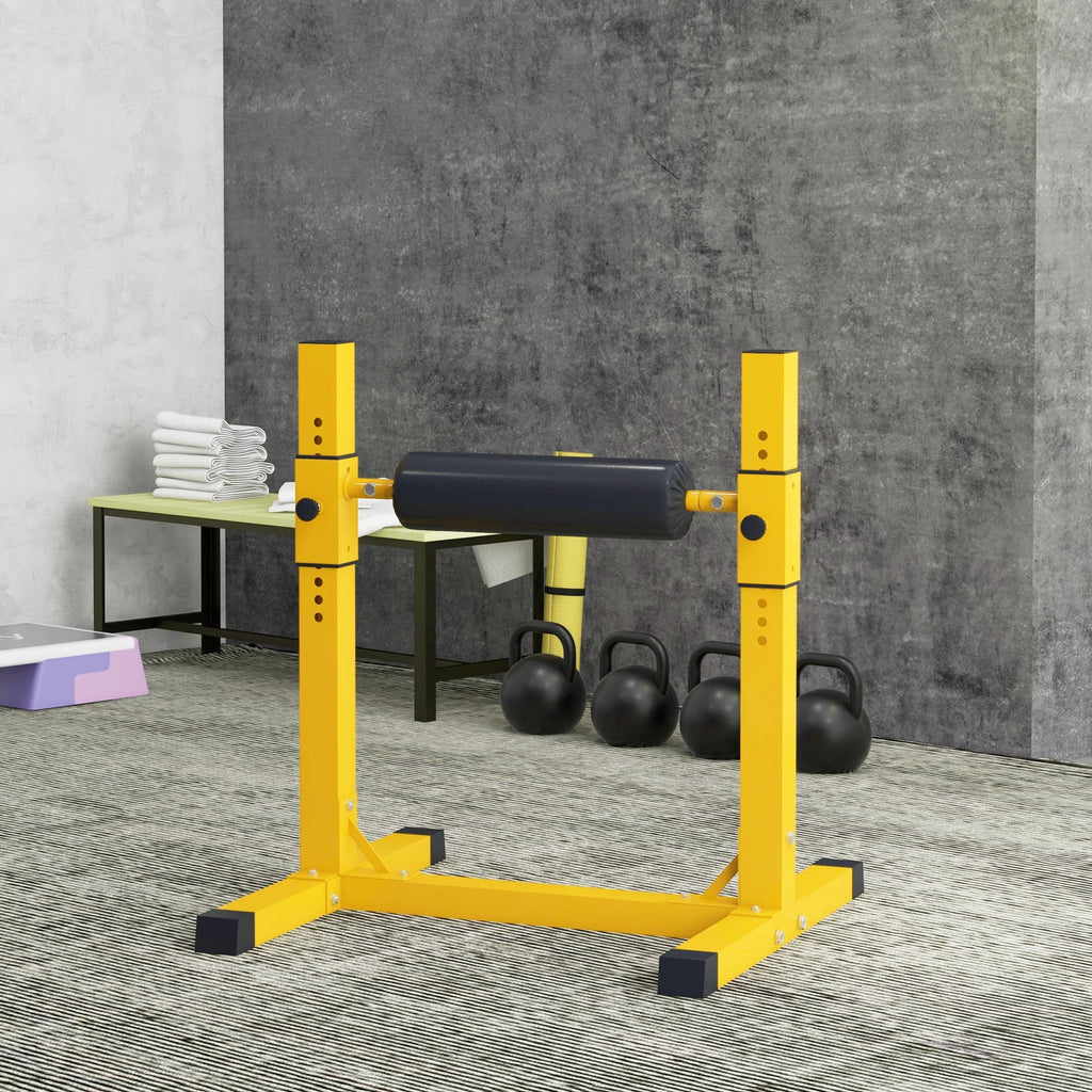 Soozier Bulgarian Split Squat Stand; 12-Level Leg Training Apparatus