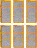 3-in-1 True HEPA Activated Carbon Air Filter Replacement Compatible with Holmes AER1 Smoke Grabber AER1 HAPF30AS-U4R Air Purifier - 1.2” x 10” x 4.6”; 6 Pack