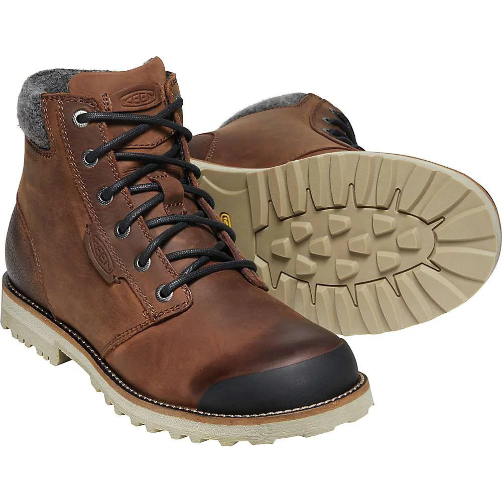 KEEN Men's The Slater 2 Leather Lace Up Style Combat Boots