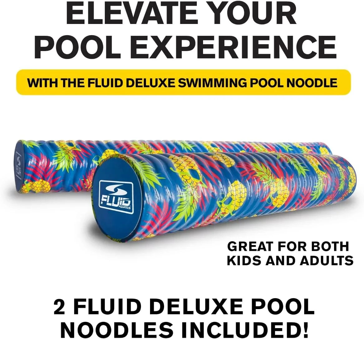 Fluid - Deluxe Swimming Pool Noodle - 2 Pack . Pool toy; Unisex;Teen