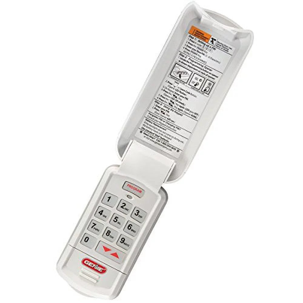 Genie Authentic Intellicode GK-R garage door opener wireless keyless keypad - works with all Genie Intellicode garage door openers; Off-White