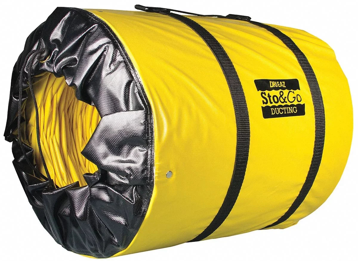 Dri-Eaz Extension Duct;Semi Rigid;12" O.D.;300"L F405