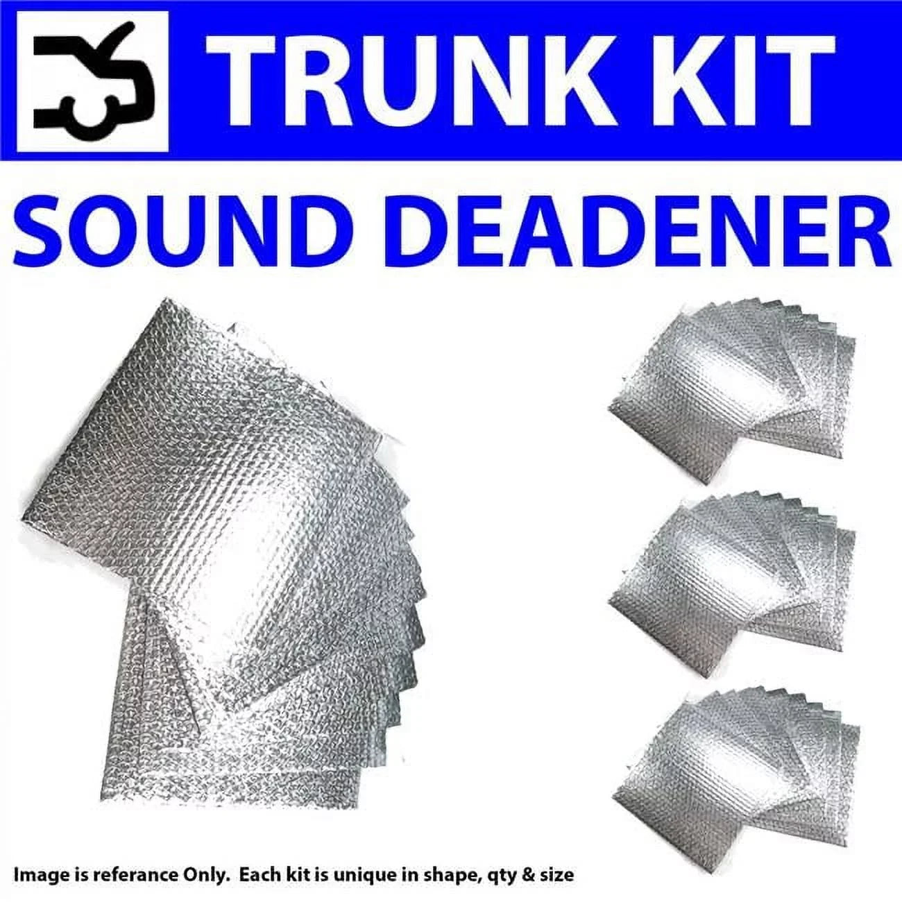 Zirgo High Performance Cooling Products 5215cm2 Heat & Sound Deadener for Ford Escape Trunk Compartment Kit