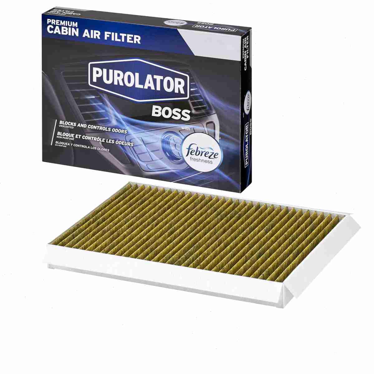 Purolator BOSS Cabin Air Filter compatible with GMC Terrain 2010-2017