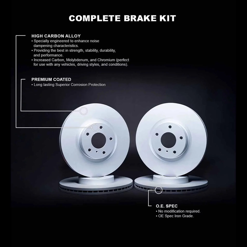 R1 Concepts Wdpn2 03055 R1 Concepts Brake Rotor Carbon Coated Fits select: 2022 KIA NIRO; 2019-2022 HYUNDAI KONA