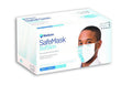 Medicom 2087 SafeMask SofSkin Earloop Face Masks ASTM Level 3 Blue 50/Bx