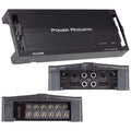 Power Acoustik RZ4 3000D Razor Series Class D Full-Range and Monoblock Amp 4 Channels 3000 Watts Max