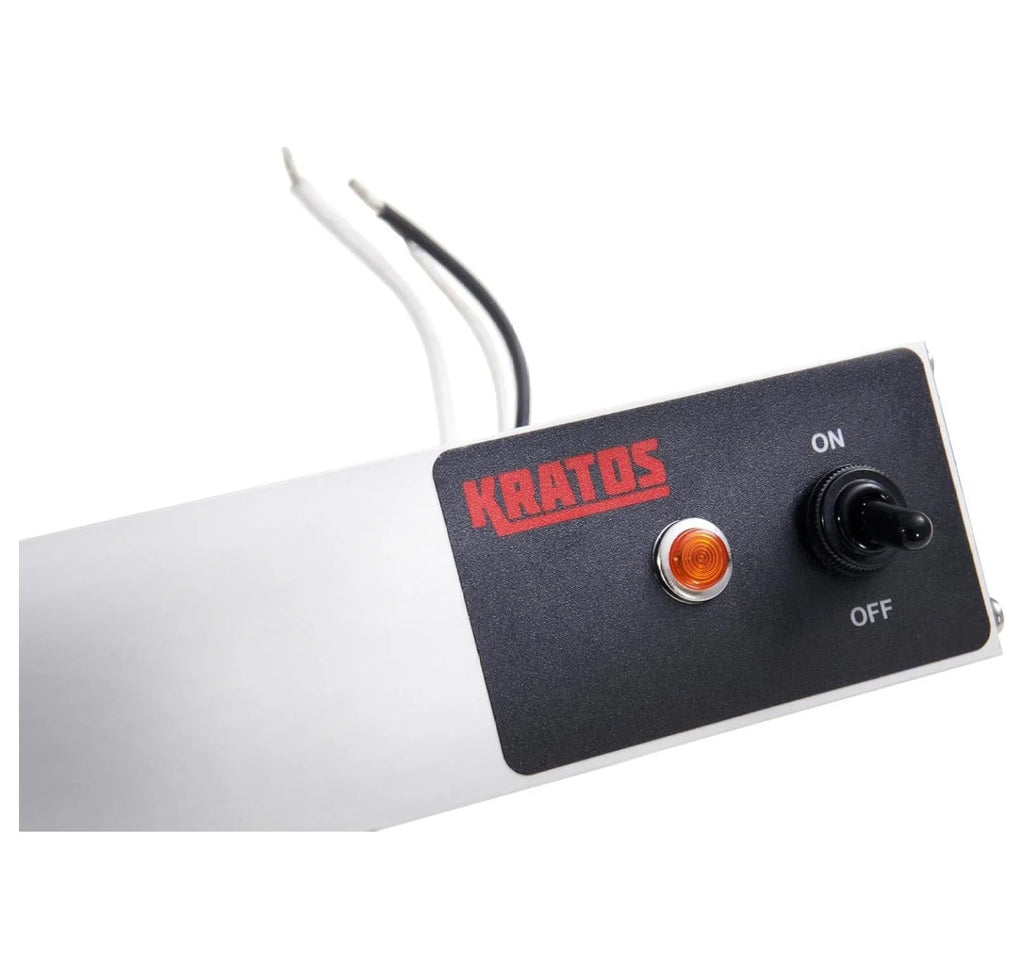 28W-208 Strip Warmer; " Long; Hardwired; 1100 Watts