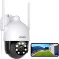 AOSU Security Camera; 2K Outdoor Camera Color Night Vision ; IP66 Liquidproof WiFi Camera for Home Security ; 360° View Surveillance Camera with PIR Motion Sensor; 2 Way Audio