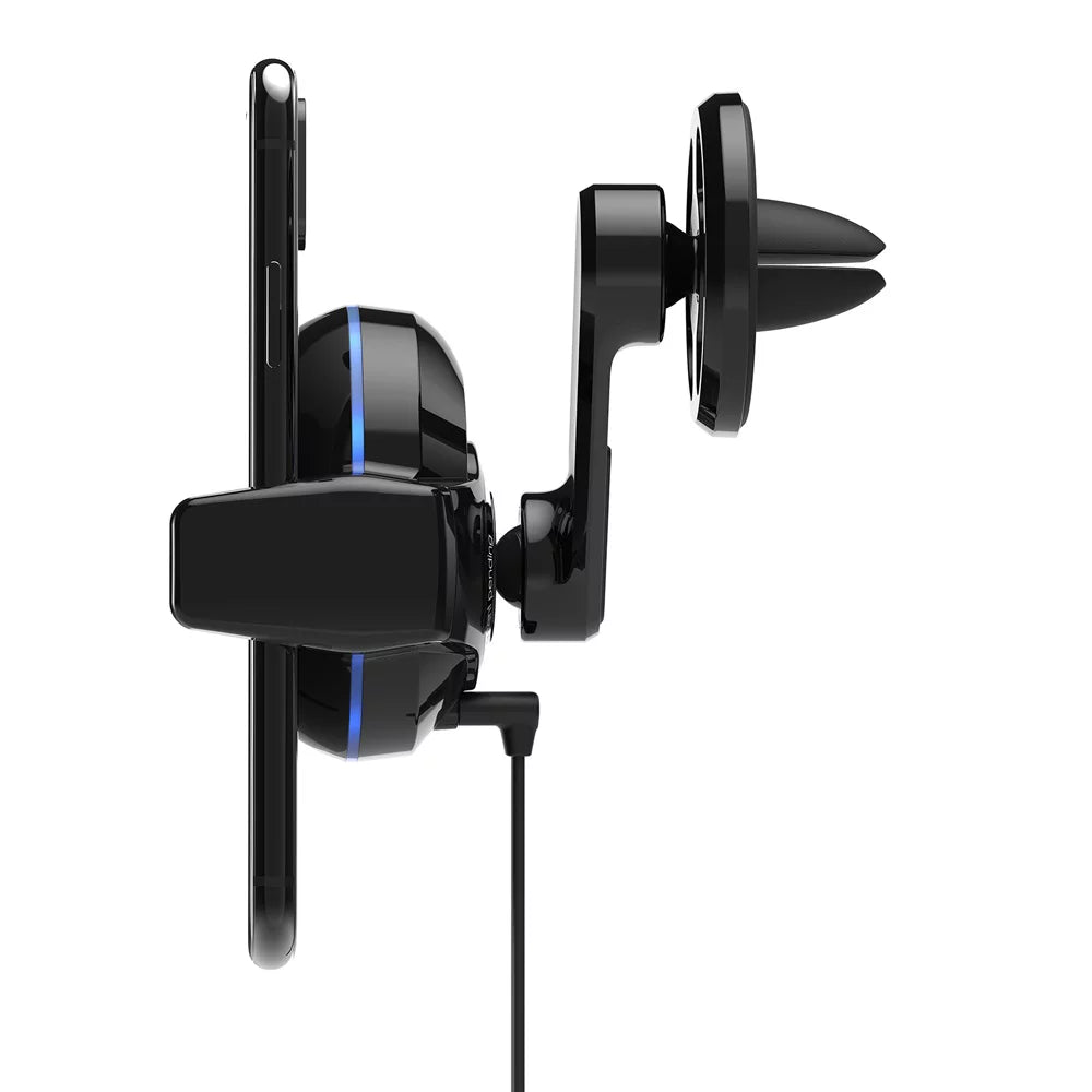 Scosche MGQVP-XTET MagicGrip Charge3 10W Qi Wireless Vent Mount - Black