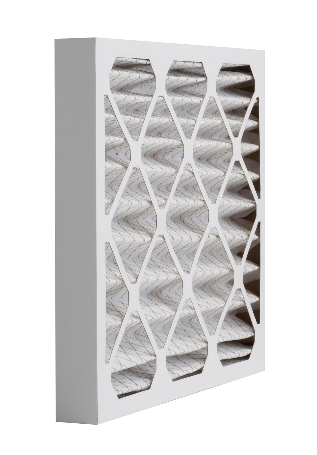 Aerostar 14x25x2 MERV 13; Pleated Air Filter; 14x25x2; Box of 6; Made in the USA