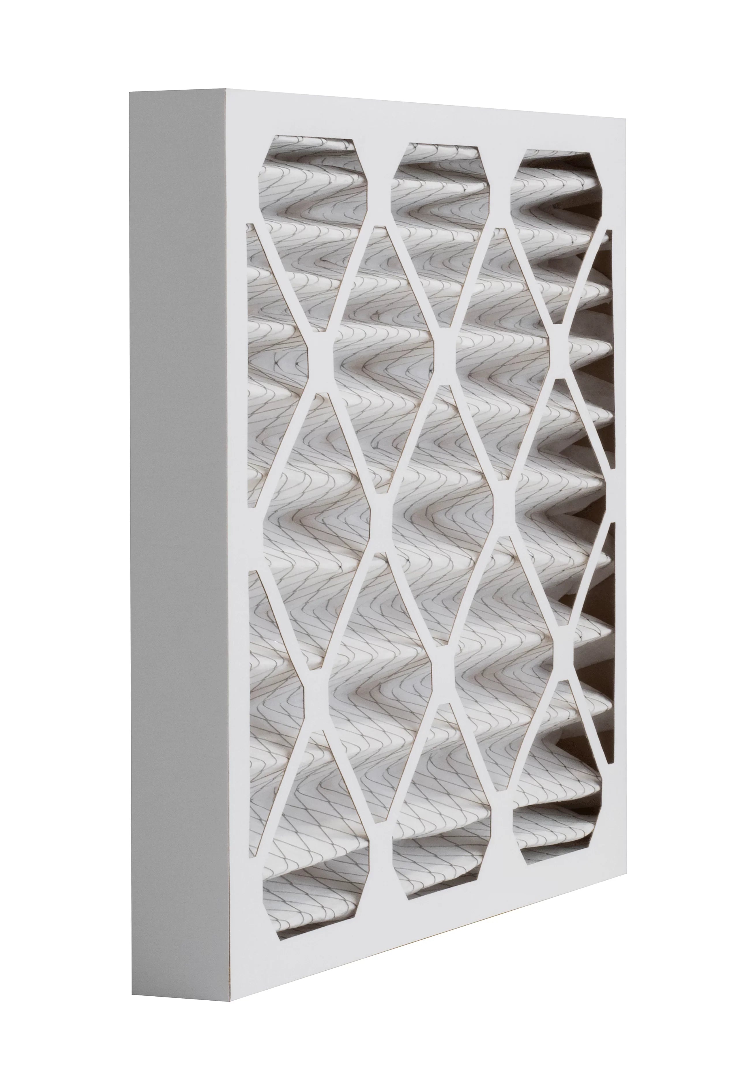 Aerostar 14x25x2 MERV 13; Pleated Air Filter; 14x25x2; Box of 6; Made in the USA