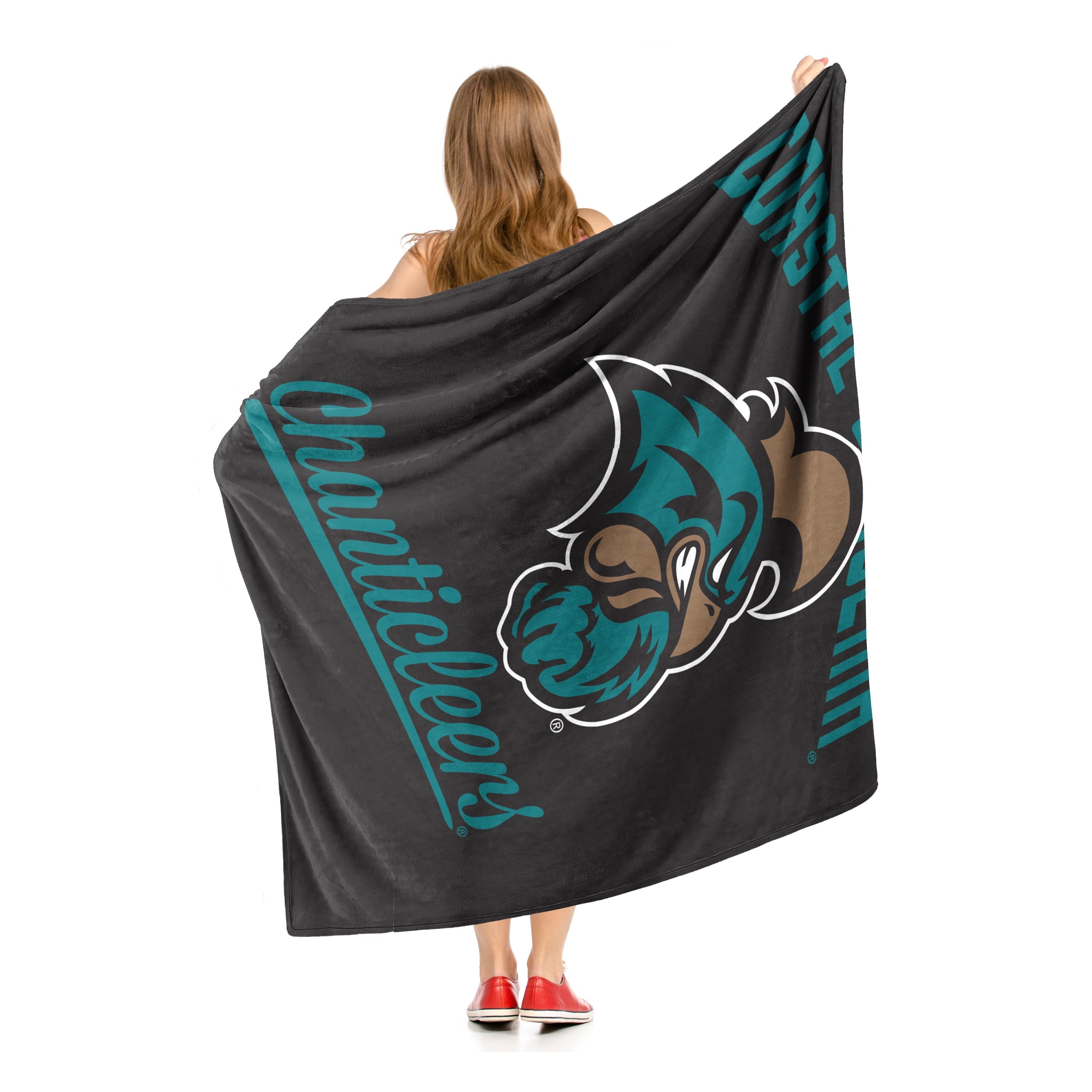 Coastal Carolina Chanticleers Alumni Silk Touch Throw Blanket