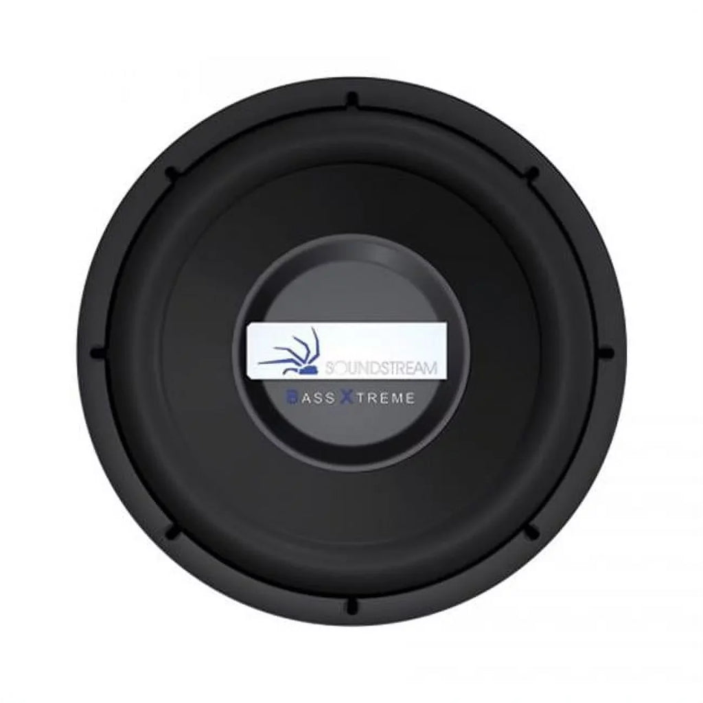SoundStream BXW-124 2400 Watt 12” Dual 4 Car Subwoofer Speaker; Black