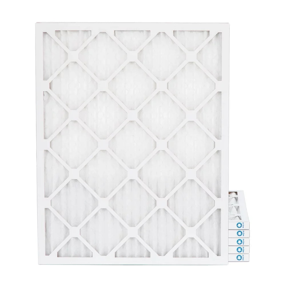 Pamlico Air 14x18x1 MERV 8 Pleated AC Furnace Air Filters. Quantity 6. (Actual Size: 13.75 x 17.75 x 0.75 millimeteres)