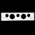 Sea Fox Boat Blank Panel | 21 1/2 x 5 1/8 foot White Aluminum