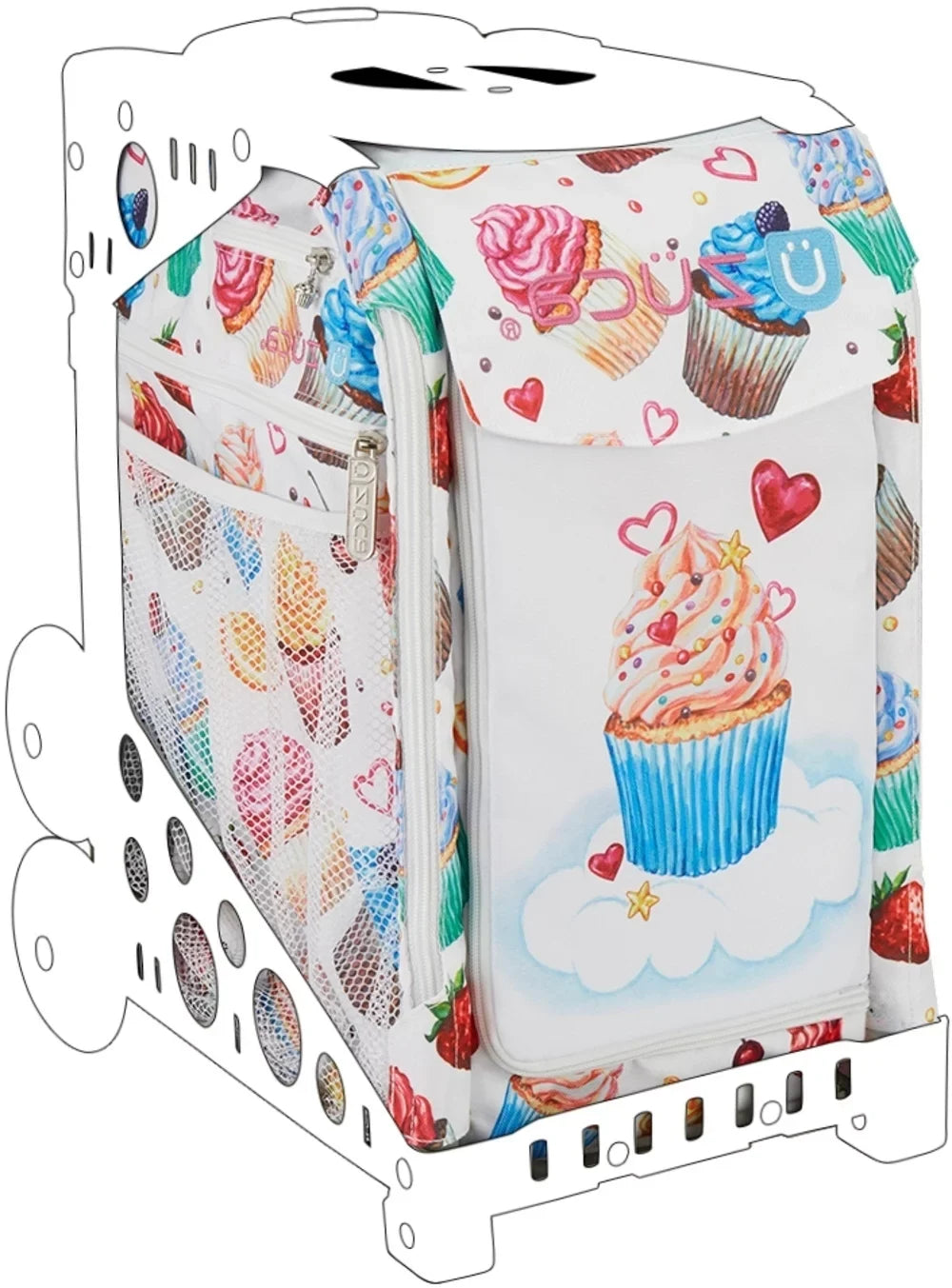 Zuca Removable Sweet Life Hand Washable Insert with -Resistant 600D Polyester