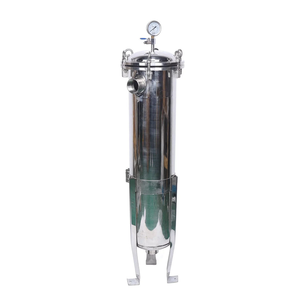 High Pressure Bag Filter Housing 2in NPT In/Out Stainless Steel 150PSI