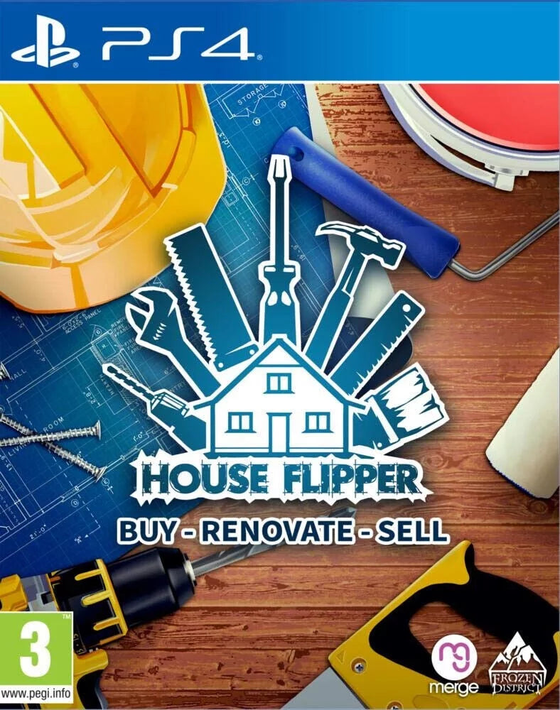 House Flipper PS4 Brand New Factory Sealed PlayStation 4 Interior Design Remodel