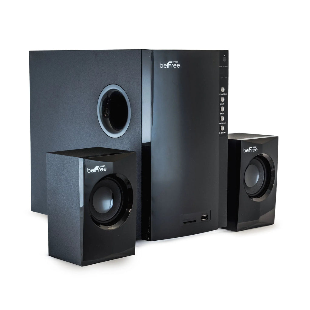 beFree Sound 5.1 CA Surround Sound Bluetooth Speaker System w/ Remote