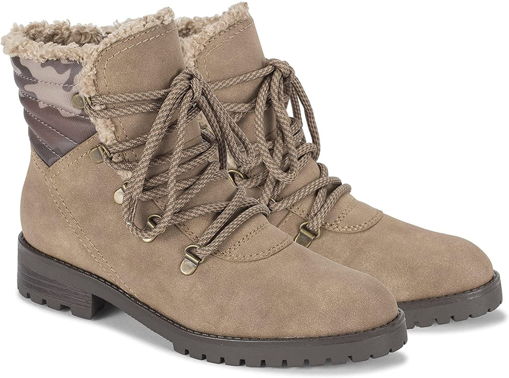 BareTraps Dennison Womens Boots 10 Mushroom Camo