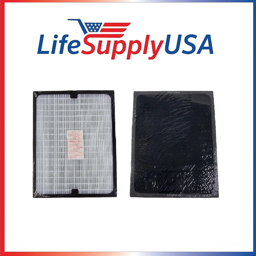 LifeSupplyUSA (4-Pack) HEPA filter Replacement Compatible with all Blueair 200 Series SmokeStop Smoke Stop 201; 203; 215B; 250E; 270E; and 303 air purifiers