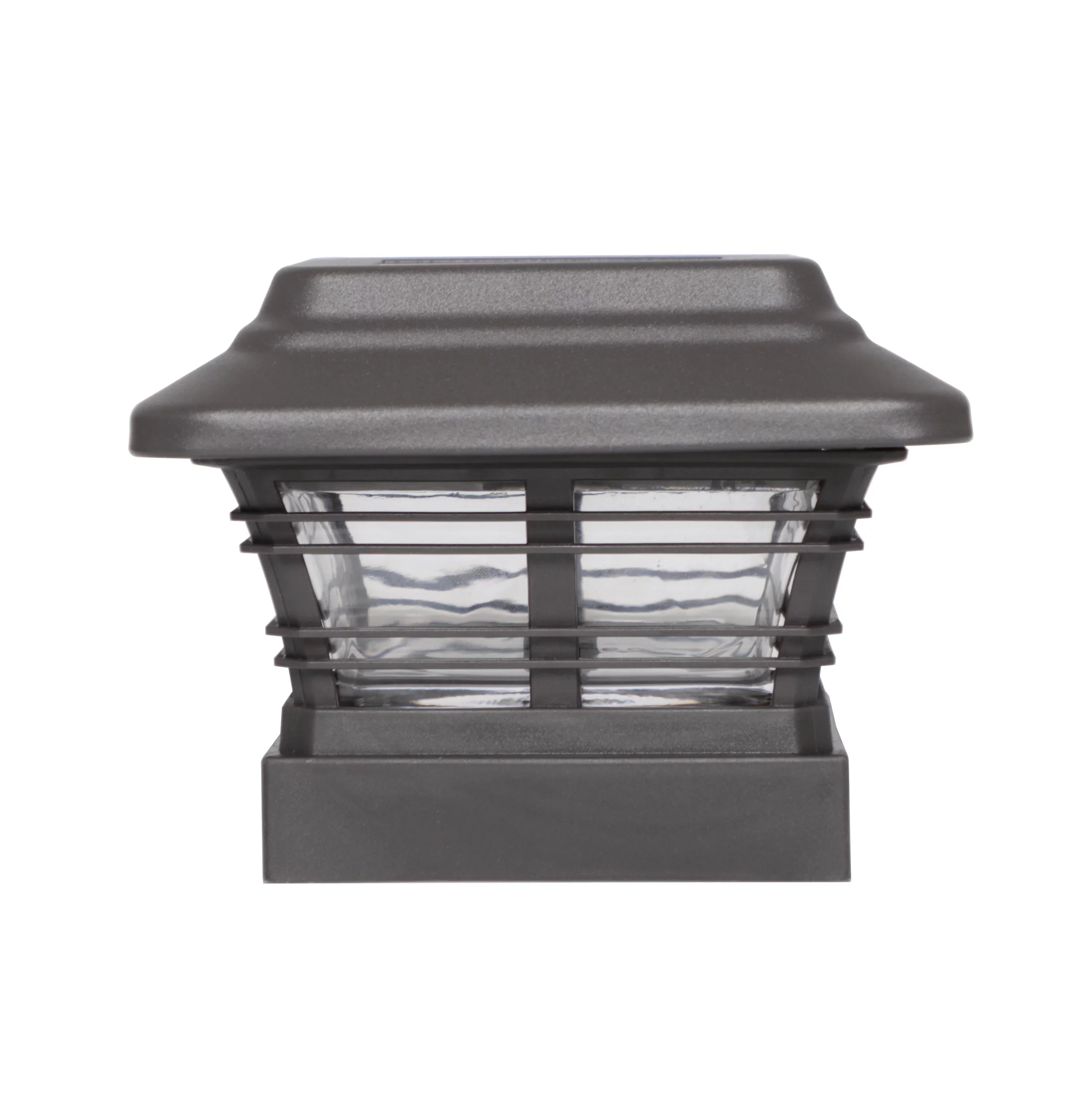 Better Homes & Gardens Solar Powered 4'' x 4'' Post Light; LED Light (4-Pack)