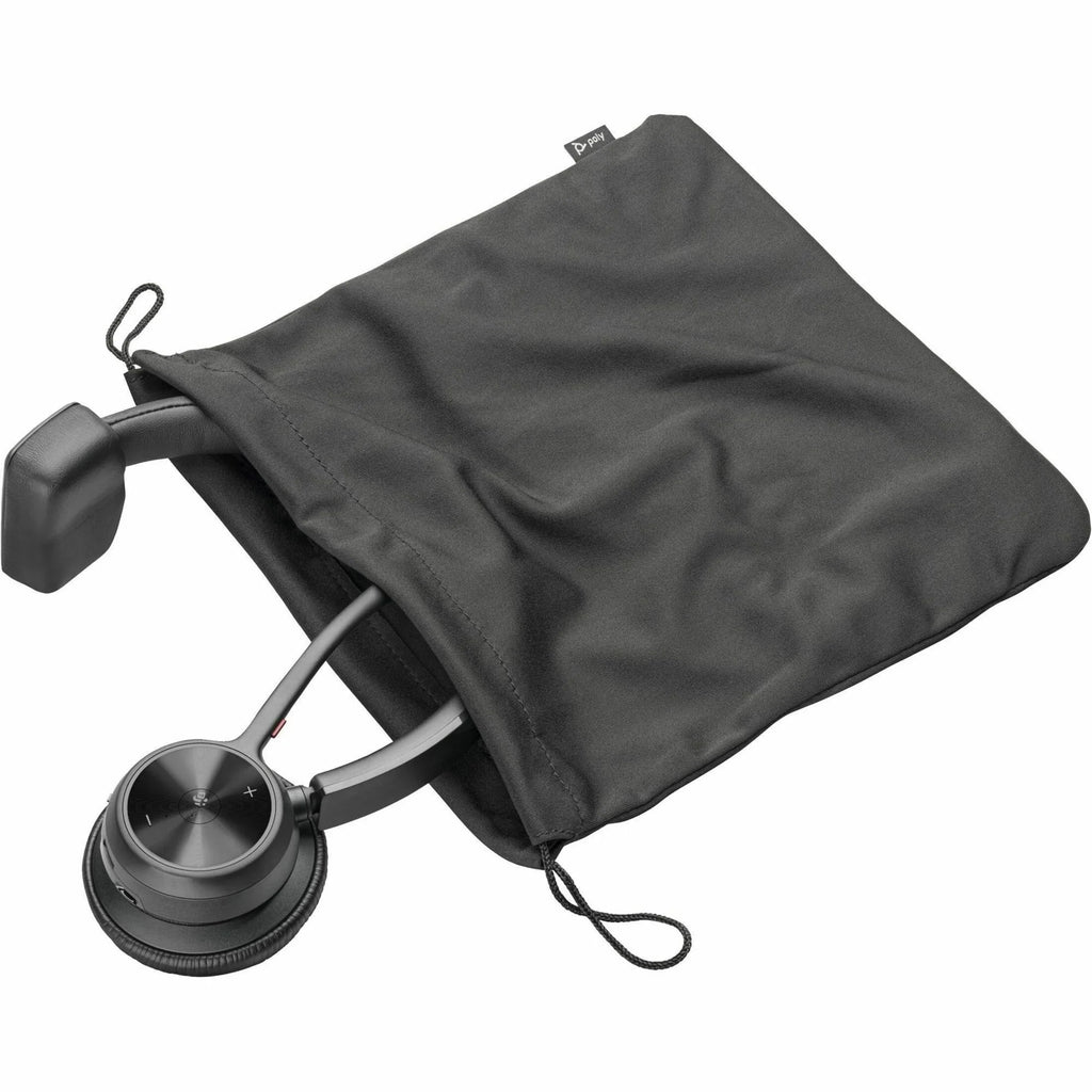 Poly Voyager 4310 Microsoft Teams Certified USB-C Headset with Charge Stand - Microsoft Teams Certification - Siri; Google Assistant - Mono - Wireless - Bluetooth - 298.6 ft - 20 Hz - 20 kHz - Over...