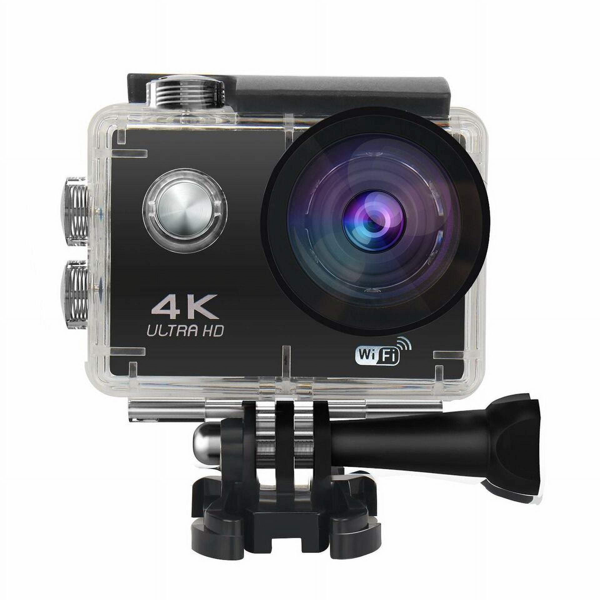 Action Camera HD 1080P Sports Camera Under 30M Fluidproof; TF Card; Battery; Carry Case Included
