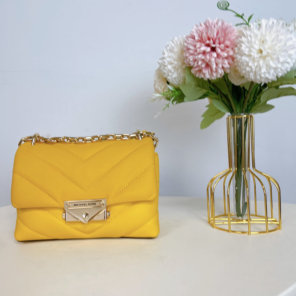 Michael Kors Cece Cece Extra Small Sunflower Crossbody Bag