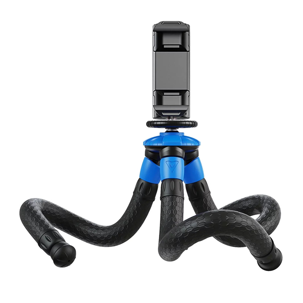 Apexel Flexible Octopus Tripod; Portable Travel Phone Tripod for DSLR Camera; Max Load 3kg