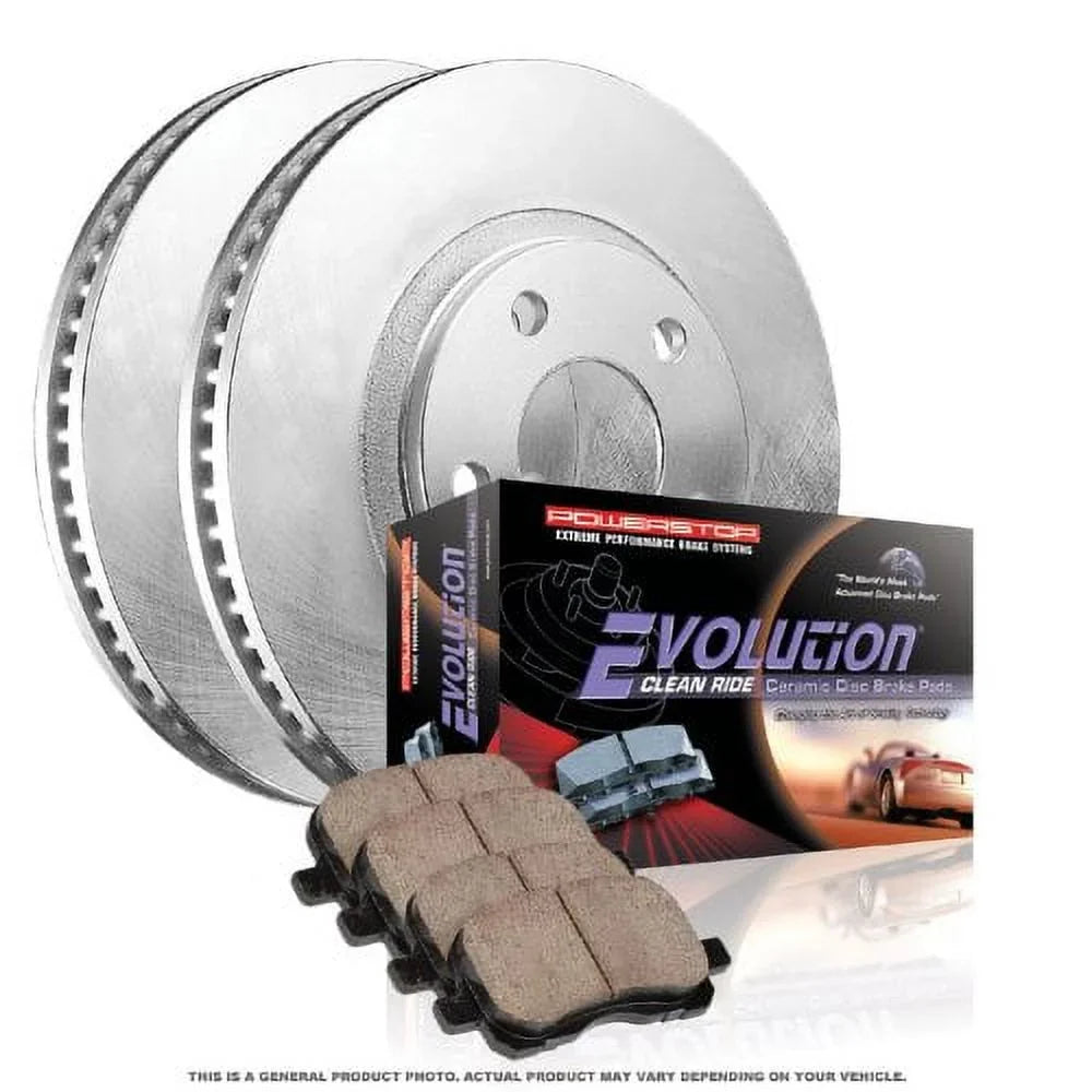 Powerstop KOE6082 PSBKOE6082 FRONT DAILY DRIVER BRAKE KIT Fits select: 2010-2018 SUBARU FORESTER; 2016-2017 SUBARU CROSSTREK