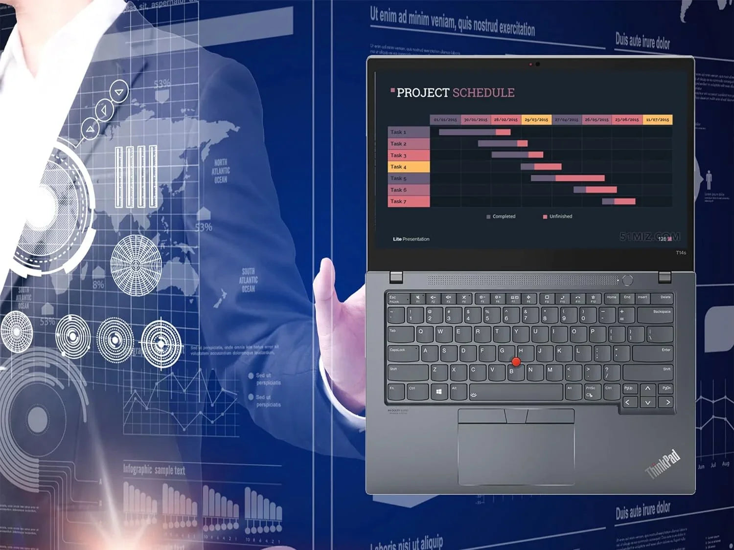 Lenovo ThinkPad T14s Gen 2 14" FHD Touchscreen Laptop; Intel 11th Gen i7-1165G7; 16GB RAM; 2TB PCIe SSD; Backlit Keyboard; WiFi 6; HDMI; Storm Gray; Win 10 Pro; with Hotface 32GB USB Card