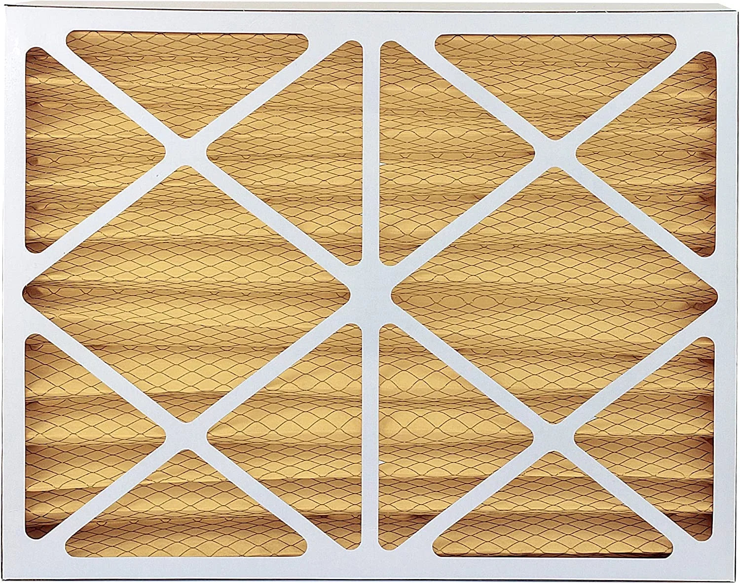 Filterbuy 16x20x4 MERV 11 Pleated HVAC AC Furnace Air Filters (3-Pack)