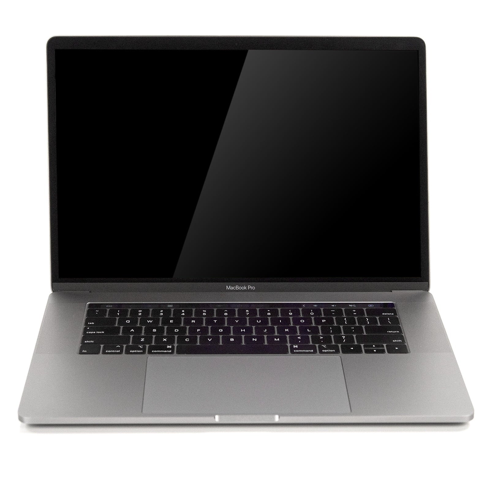 UsedApple MacBook Pro 15" Mid-2019 (Touch Bar) Space Gray i9-9880H 2.3GHz 32GB 512GB SSD MacOS Big Sur MV912LL/A A1990 - Light Delamination - Grade B