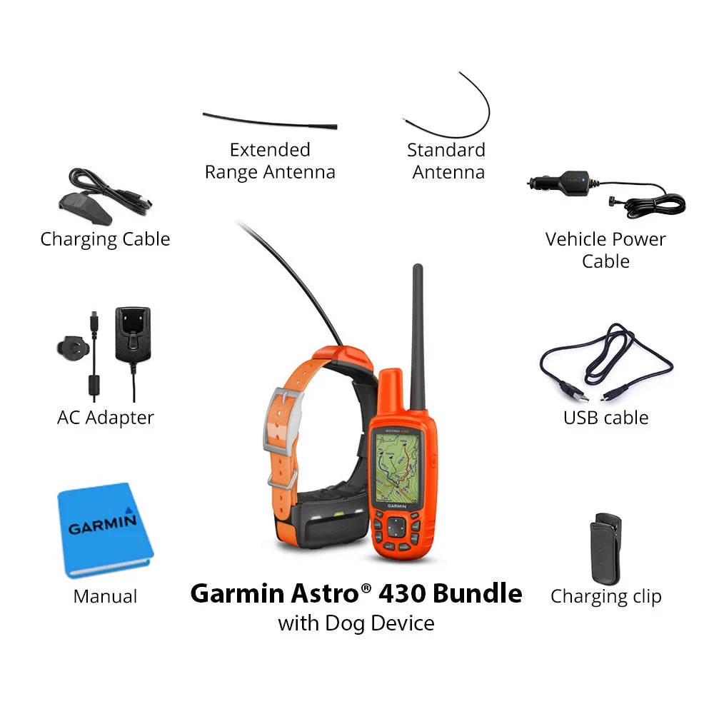 Garmin Astro 430/T 5 Mini Bundle Dog Tracking GPS System