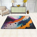 XMXY Fractal Blaze Texture Area Rugs Doormat Outdoor Entrance ; Facecloth Non-slip Floor Mat Rug for Living Room Kitchen Sink Area Indoor 36"x24"