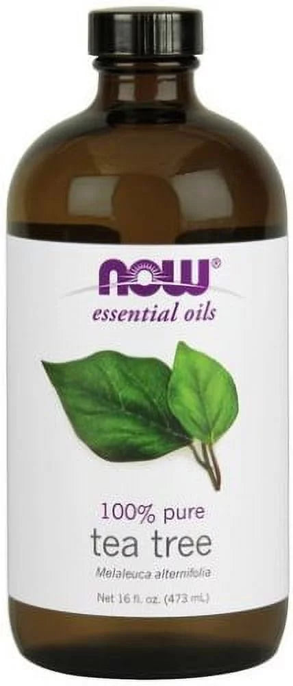 Now; 100% Pure Tea Tree Oil; Aromatherapy 16oz