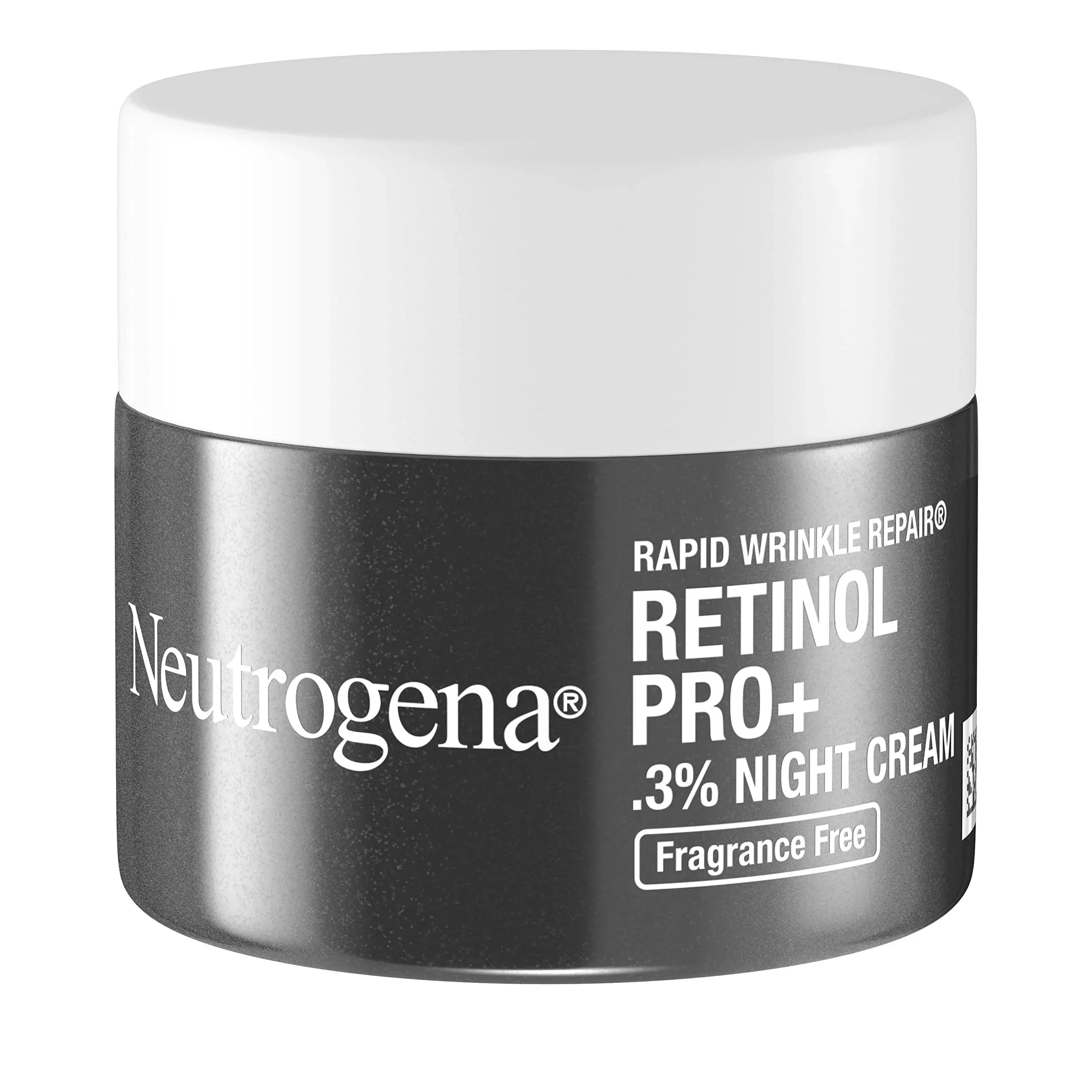 Revitalize Your Skin with Neutrogena Rapid Wrinkle Repair Retinol Pro+ Night Moisturizer - Anti-Aging Face & Neck Cream; Fragrance-Free Formula; 0.3% Retinol; 1.7 Oz