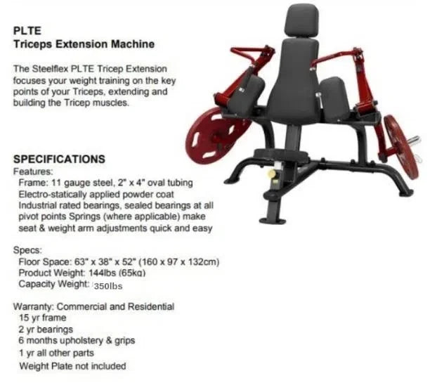 SteelFlex Tricep Extension Apparatus (PLTE)
