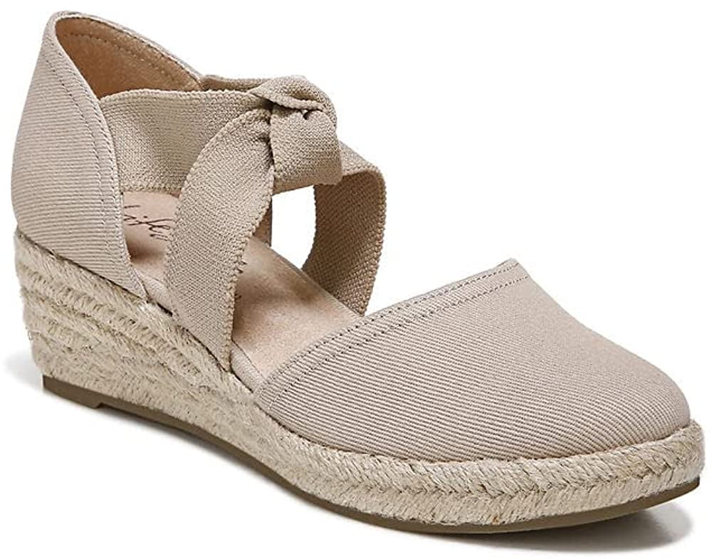 LifeStride Kascade Women's Sandals & Flip Flops Taupe Size 10 W