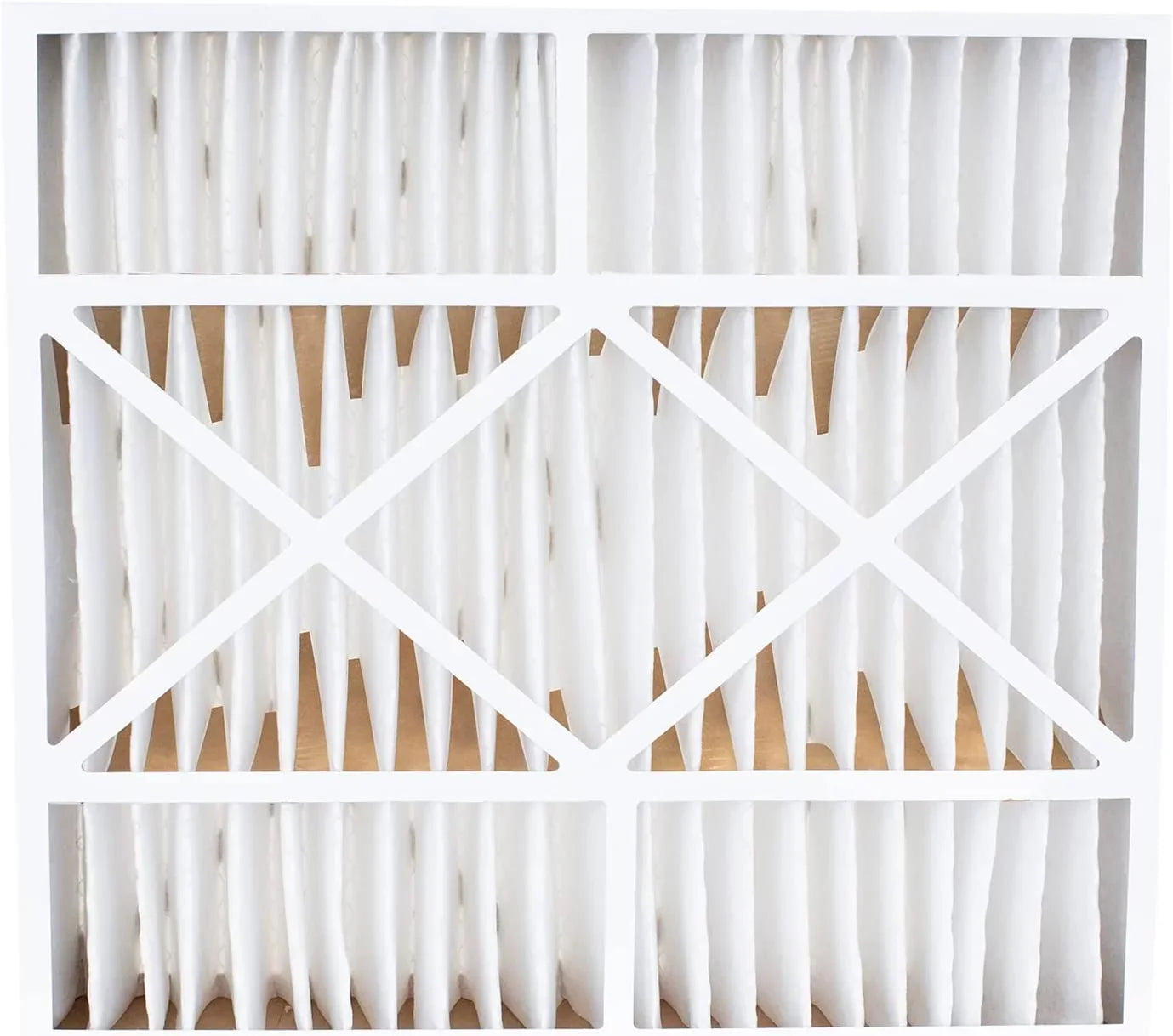 Filterbuy 16x20x5 MERV 13 Pleated HVAC AC Furnace Air Filters for Honeywell FC100A1003 (4-Pack)