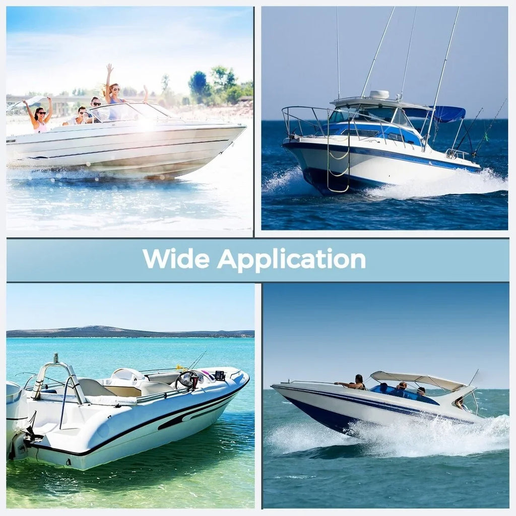 4-Step Boat Rope Ladder; Portable Rope Boarding Ladder; Foldable Outdoor Climbing Ladder; Heavy Duty Swim Ladder for Inflatable Boat; Sailboat; Kayak; Canoeing; Motorboat