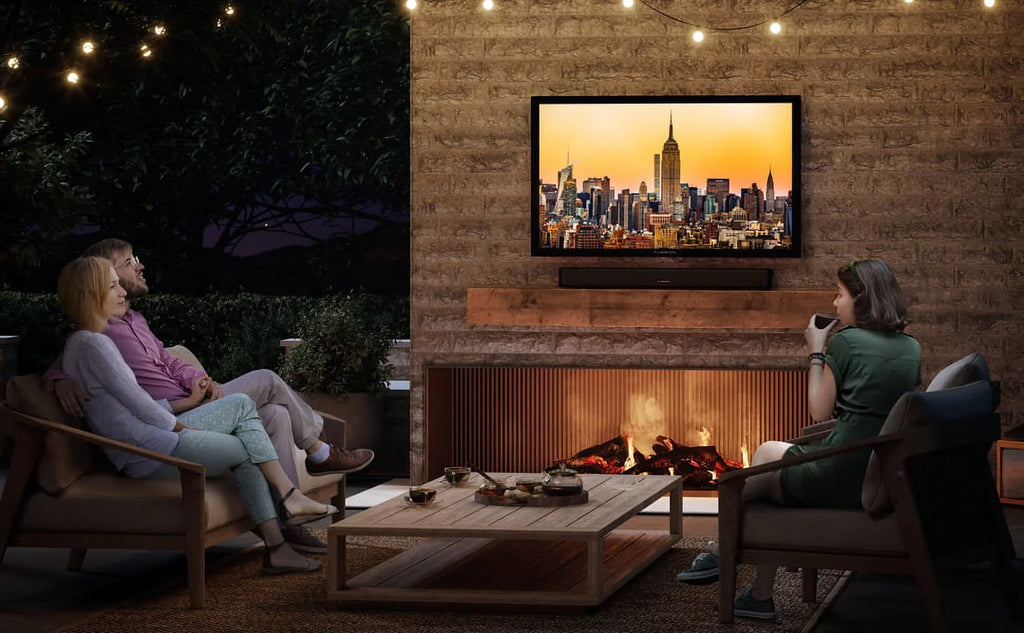 Furrion FDUP55CBS 55" Partial Sun Series Outdoor Weatherproof 4K UHD TV with an Additional 4 Year Coverage by Epic Protect (2021)