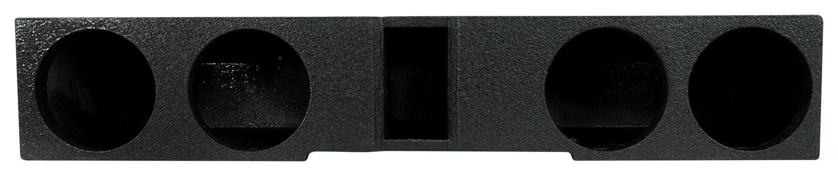 Rockville REC120 Quad 8" Ported Bedlined Sub Box For 2007- CURRENT GM Crew Cab